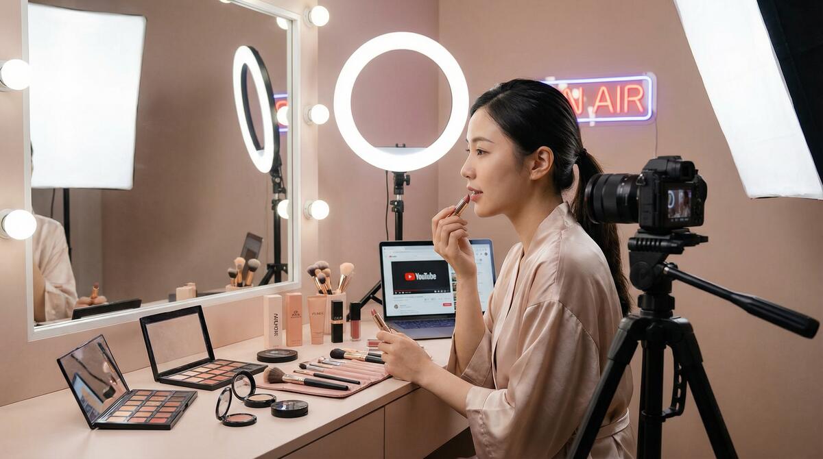 探花美妆视频教程